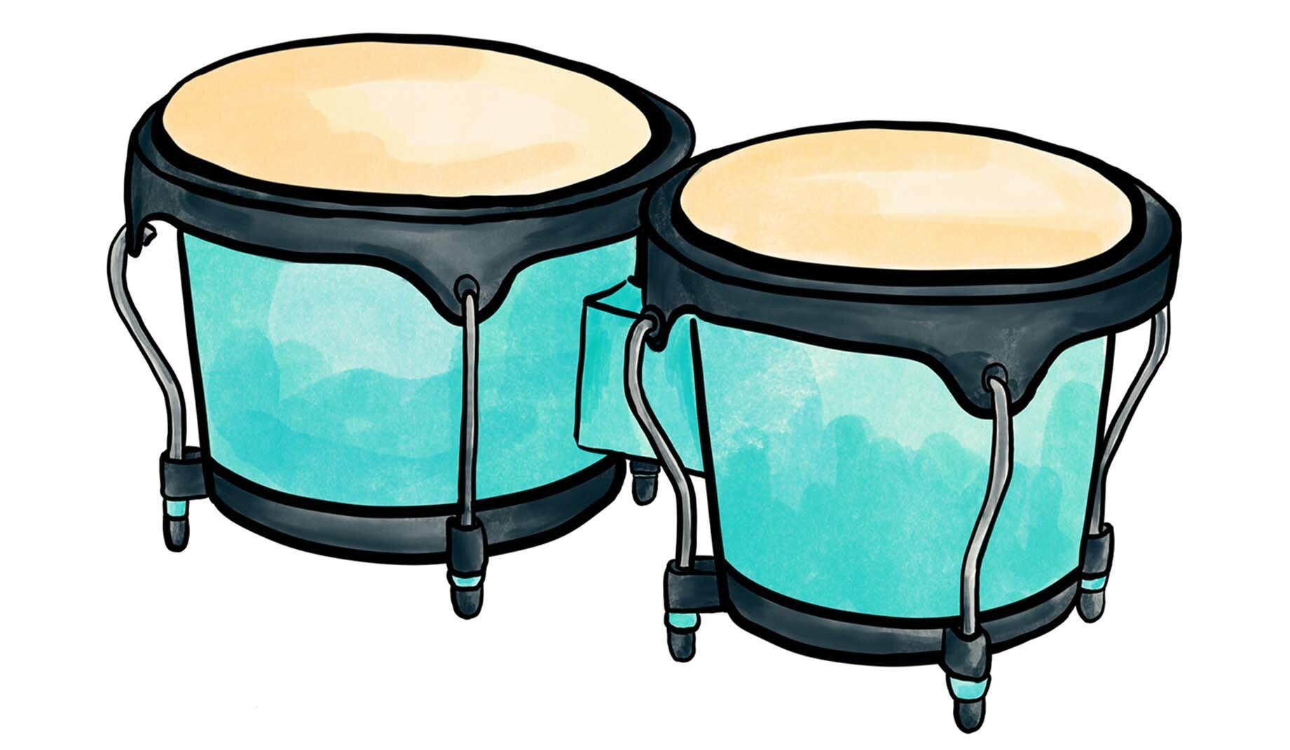 How to play the bongos