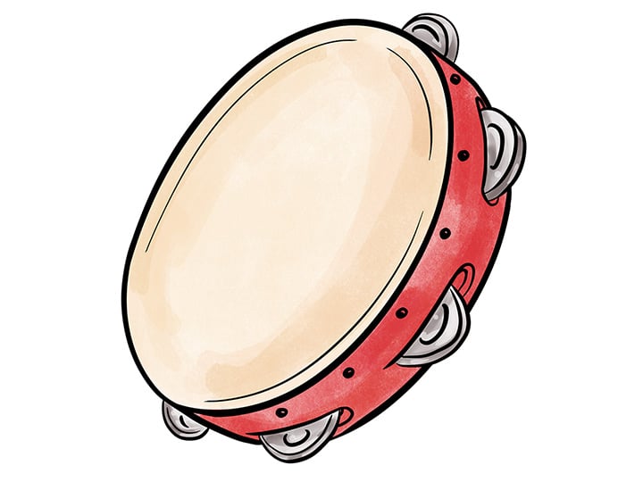 How to play the tambourine